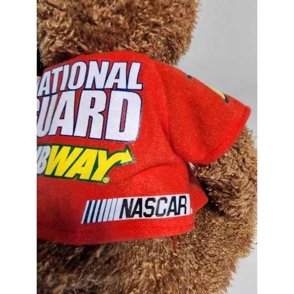 Subway National Guard Nascar Collector Bear Plush Greg Biffle With Tags - Picture 5 of 13